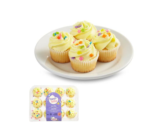 Original Two-Bite Vanilla Cupcakes