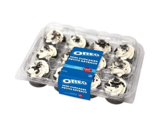 two-bite® Oreo Mini Cupcakes, 12ct