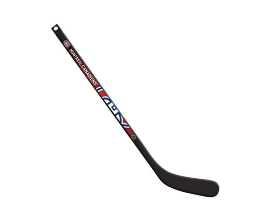 Mini bâton de joueur de hockey en composite LNH Montreal Canadiens, droitier - blanc ou noir - P