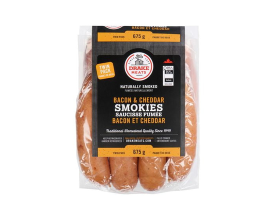 Drake Meats Bacon and Cheddar Smokies