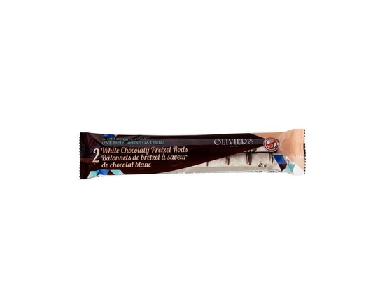 Olivier’s White Chocolaty Pretzel Rods