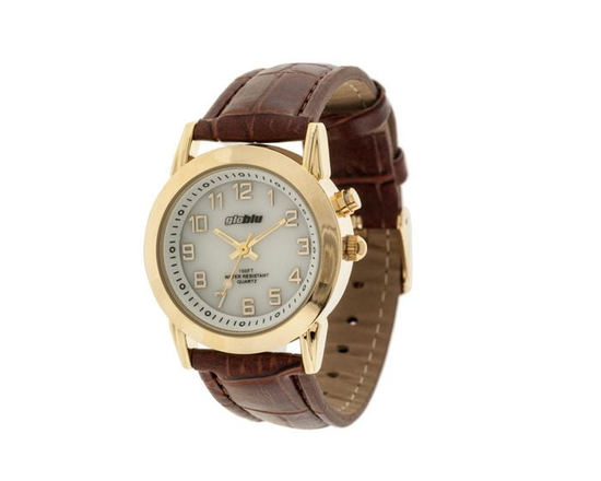 George Men's Silver Expansion Watch (Brown)