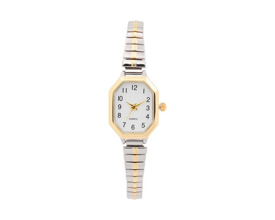 Montre Femme Bicolore à Quartz - Taille unique