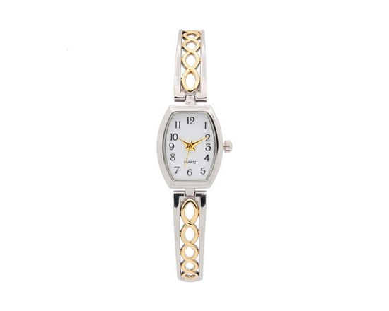 Montre Femme Bicolore à Quartz - Taille unique