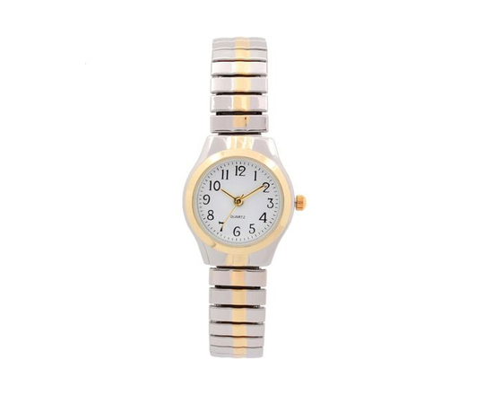 Montre Femme Bicolore à Quartz - Taille unique