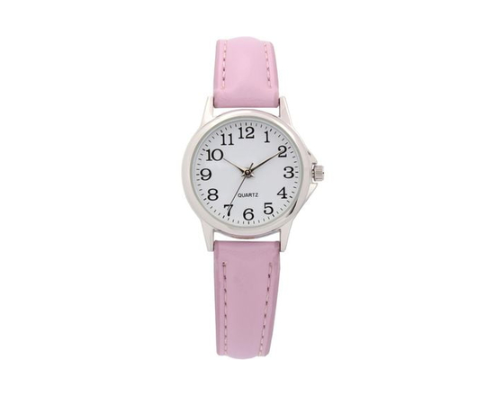 Montre  pour femme avec bracelet rose - Taille unique