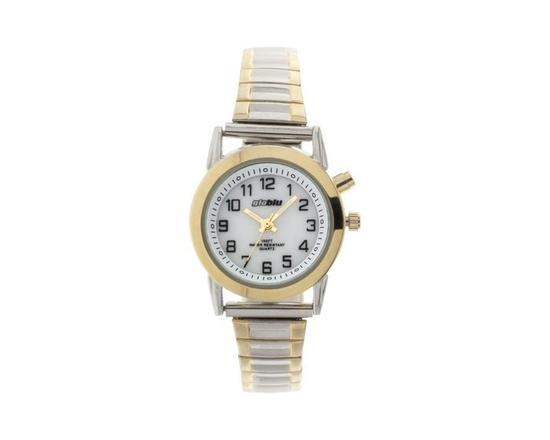 Globlu Ladies Easy Read Two Tone Analog Watch - One Size