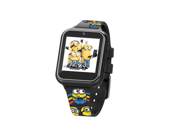 Minions Montre interactive à écran tactile avec caméra