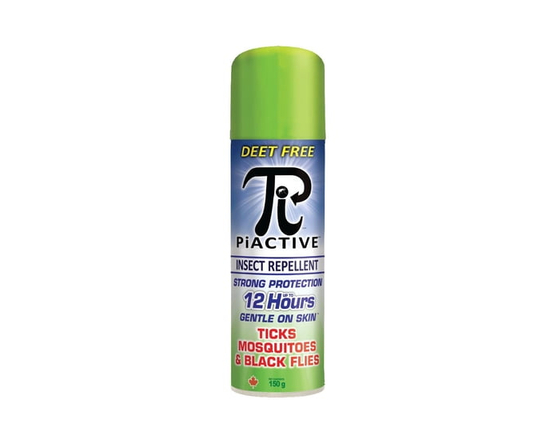 PiACTIVE BOV 12-Hour DEET FREE Insect Repellent, 150g - 120g