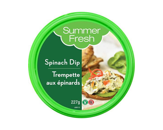 Summer Fresh Spinach Dip