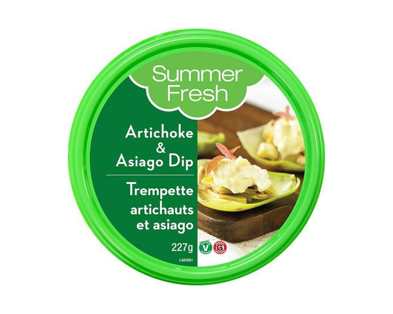 Trempette d'artichauts et asiago Summer Fresh