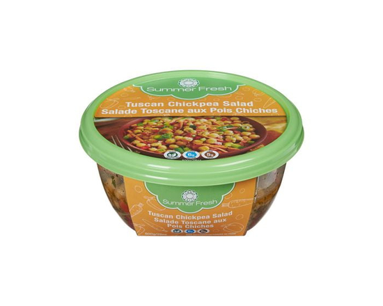 Summer Fresh Tuscan Chickpea Salad