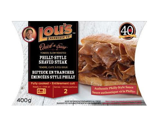 Philly-Style Shaved Steak
