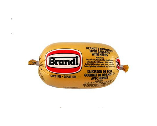 Brandt's Gourmet Liver Sausage with Herbs