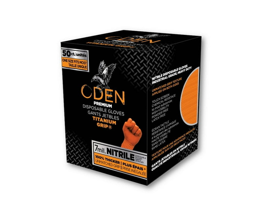 Gants Titanium Nitrile Oden 50mx - U/T