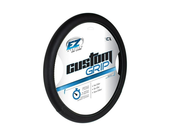 Custom Grip Black Value Steering Wheel Cover