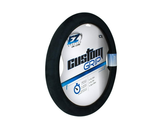 Custom Grip Black Ultra Soft TPE Core Steering Wheel Cover
