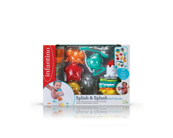 Infantino Splish & Splash Bath Play Set