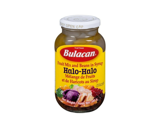 Bulacan Halo-Halo - Fruit Mix and Beans in Syrup, dessert 340g per bottle - 340g