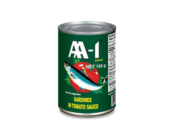 AA-1 Sardines in Tomato Sauce, 155 g - 155 g