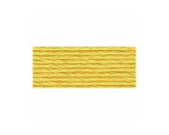 DMC Cotton 6 Strand Floss 8m - Yellow - As shown in the picture