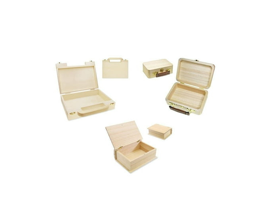 Wood Storage Case Assortment