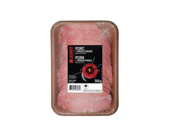 Porc Pour Fondue Chinoise - 350g