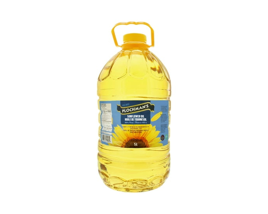 Plochman's Sunflower Oil 5L - FRENCH - 5 L