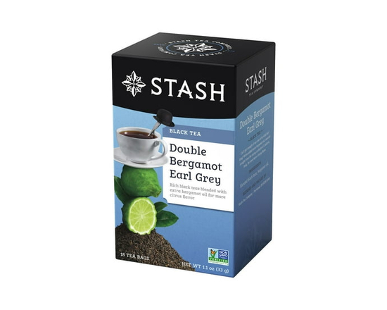Stash Earl Grey Double Bergamot Black Tea - 18.00 Tea Bags