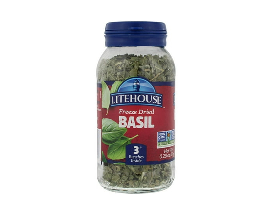 Litehouse Freeze-Dried Basil - 0.28 oz (8 g)