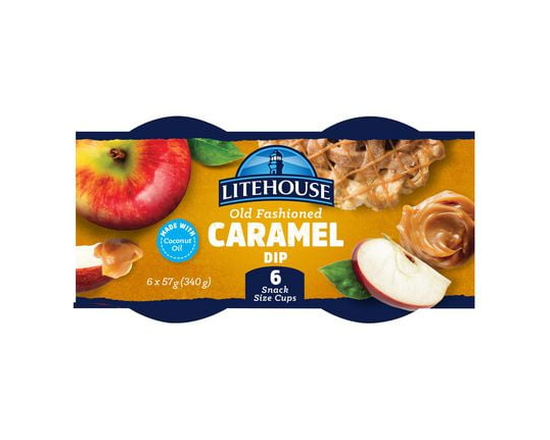 Litehouse Old Fashioned Caramel Dip 6pk