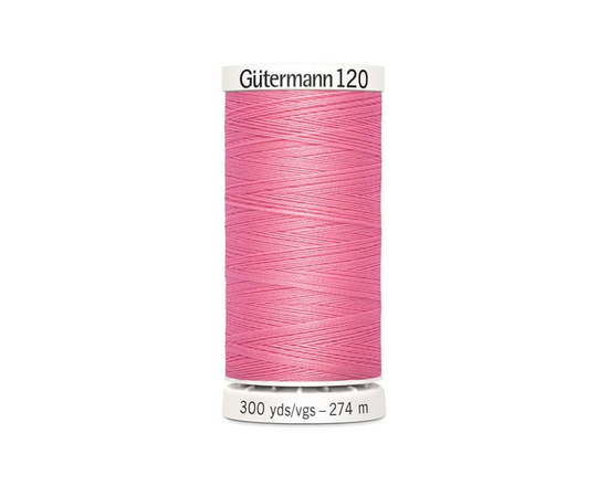 Gutermann 120 100% Polyester All Purpose Thread (Pink)