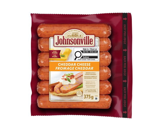 Johnsonville Gluten Free Cheddar Smoked Sausage