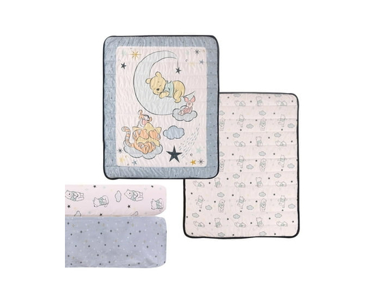 Disney 3-Piece Crib Set - Standard Crib (Blue)