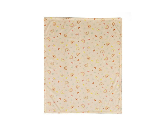 George Baby Plush Blanket (Pink)