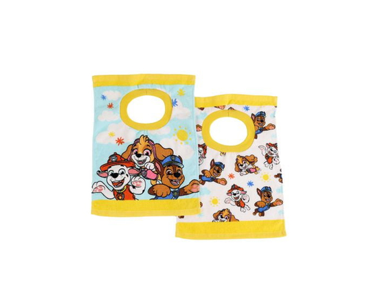 Bavoirs en coton à enfiler Paw Patrol, paquet de 2