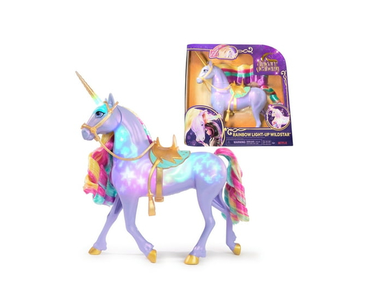 Unicorn Academy, Rainbow Light-up Wildstar with Lights, Sounds & Music for Ages 4 and up