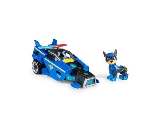 PAW Patrol: The Mighty Movie, Toy Car with Chase Mighty Pups Action Figure, Lights and Sounds, Kids Toys for Boys & Girls 3+ - S