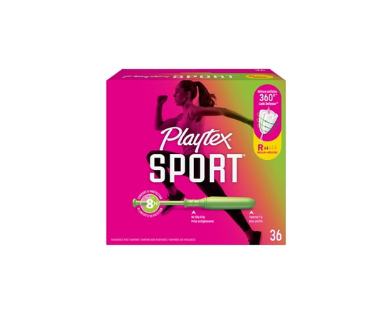 Playtex Sport Unscented Athletic Tampons Regular - Regular