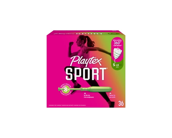 Playtex Sport Unscented Athletic Tampons Super - Super