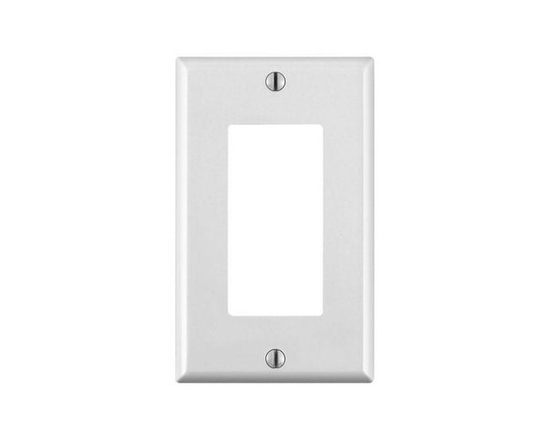 Decora 1-Gang Standard Wallplate