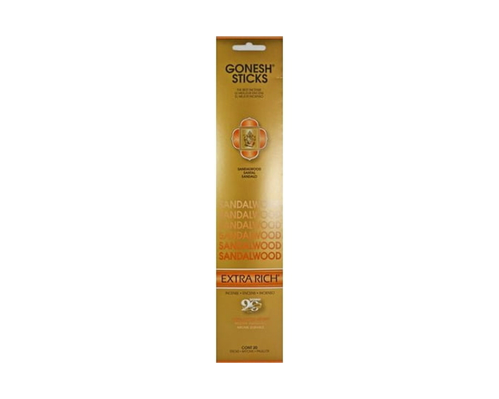 Bâtonnets d’encens Gonesh – Bois de santal