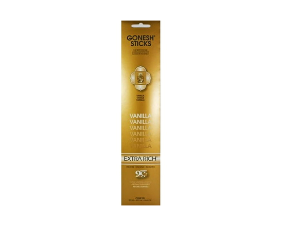 Gonesh Incense Sticks - Vanilla