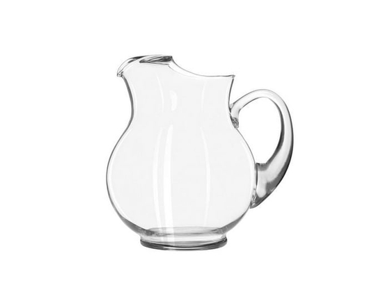 Libbey Glass Acapulco Pitcher with Ice Lip