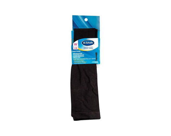 Dr. Scholl's - Graduated Compression Knee High 1 Pair - 4-10