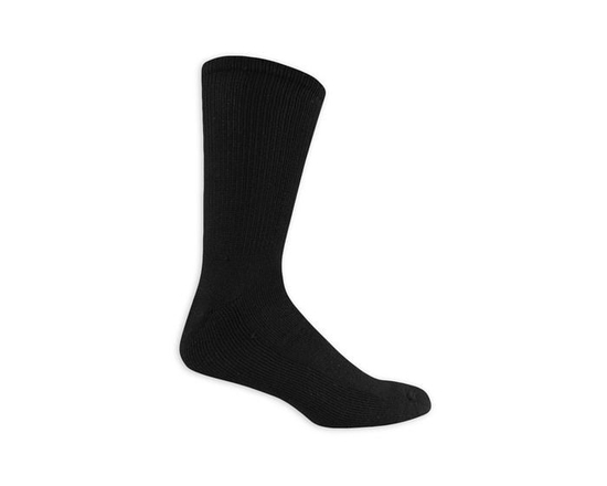 Dr. Scholl's Men's Diabetes & Circulatory Crew Socks, Pack of 4 - Shoe Size 13-15 - 13-15