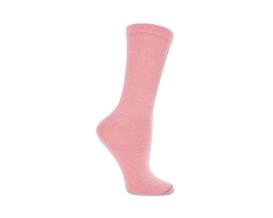 Dr. Scholl's Ladies Diabetic and Circulatory Crew Socks - 4 Pair Pack - soft, non-binding top and with temperature regulating technology - 4-10