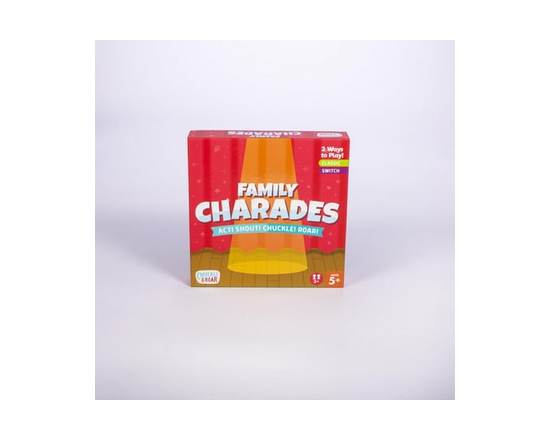 Chuckle & Roar Family Charades Game for Children Ages 5 and Older by Buffalo Games - As shown in the picture