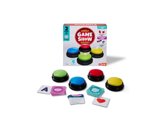 Chuckle & Roar Family Game Show Buzzers for Children Ages 4-8+ by Buffalo Games