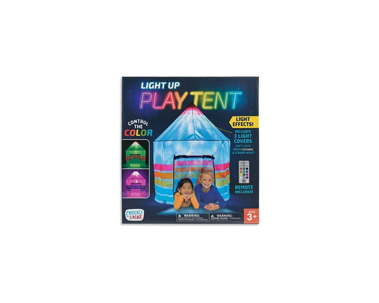 Chuckle & Roar LED Light-Up Childrens Play Tent for Ages 3 and Older by Buffalo Games